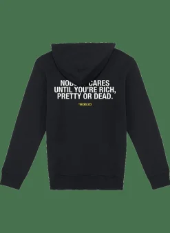 BECKS. Becks Hoodie Nobody Cares Until zwart Cheap