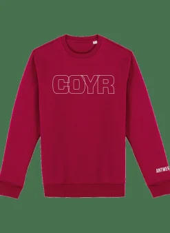 BECKS. Becks Sweater Coyr rood Fashion