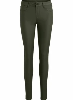 Vila Bestsellertopbroek Van - Vicommit Leatherlook black coated Best Sale