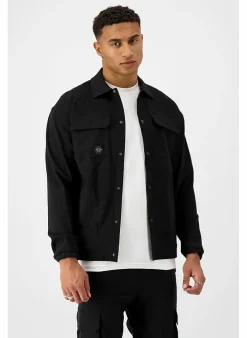 black bananas Jas Delta Cargo Jacket zwart Discount