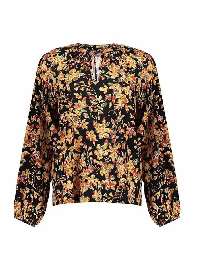 Geisha Bloes Van - 23624 black/orange combi New