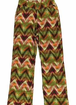Geisha Broek Van 31069 army/orange/pink Flash Sale