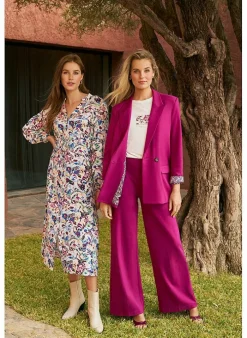 Tramontana Broek Van - C01-07-101 Fuchsia Fashion