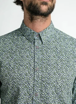 Petrol Hemd Van - M-1030-Sil417 Dusty Blue Cheap