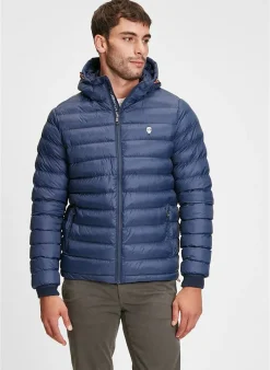 black & gold Jas Van Puffos Donker Blauw Discount