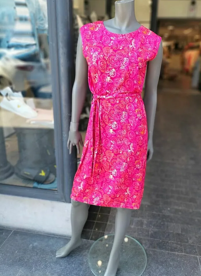 Geisha Kleed Van - 37052 army/orange/pink Outlet