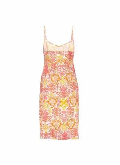 Geisha Kleed Van - 37059 army/orange/pink Best Sale