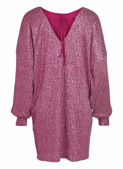 Vila Kleed Van - Bach roos/glitter Outlet