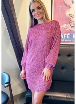 Vila Kleed Van - Bach roos/glitter Outlet