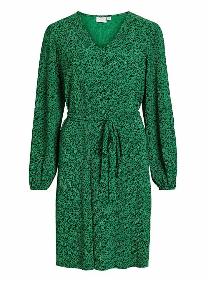 Vila Kleed Van - Pilou bright green New