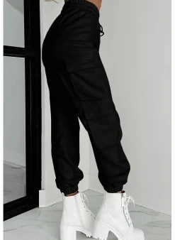 Musthaves Broek Jogger zwart Cheap