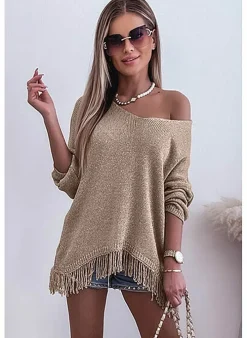 Musthaves Pull Mouli beige Outlet