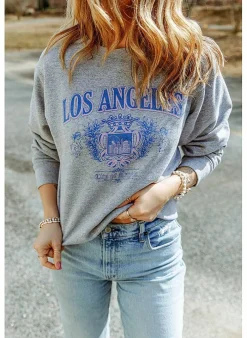 Musthaves Sweater Los Angeles Grijs Sale