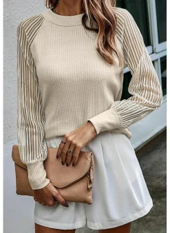 Musthaves Top Mesh zwart Sale