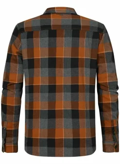 Petrol Hemd Sil417 Winter Orange Store