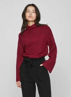 Vila Pull Van - Malina Rollneck Sale