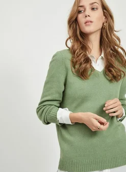 Vila Pull Van - Virilv-Neck (Noos) Fashion