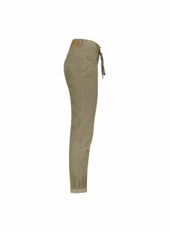 red button Broek Relax Fine Cord Fashion