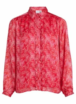 Vila Shirt Van - yla pink yarrow Store