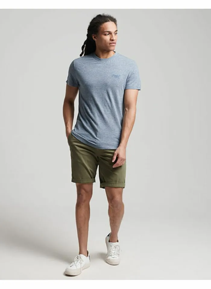 Superdry T-Shirt Vintage Logo creek blue grit Store