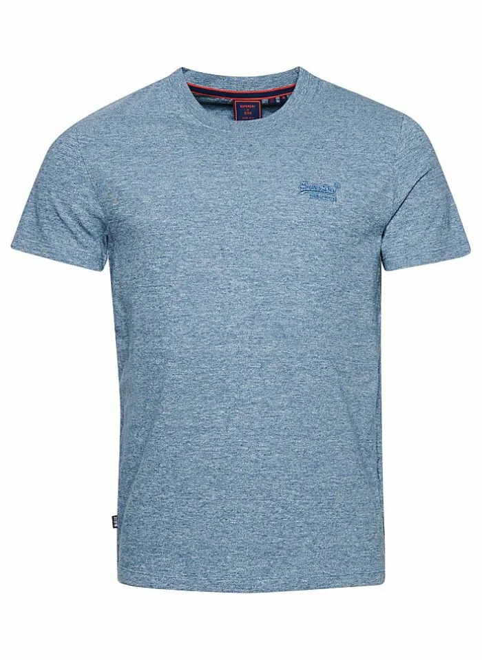 Superdry T-Shirt Vintage Logo creek blue grit Store