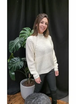 Tramontana Sweater Van - Y01-06-601 cream Clearance