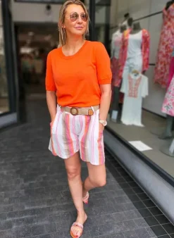 Terra di siena Short Fluosa Discount