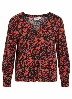 Vila Top Van - 14082939 Black Discount