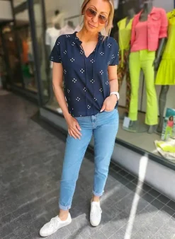Vila Top Van - Vimarie navy blazer Flash Sale
