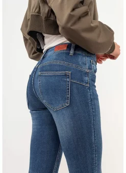 Toxik Jeans L21165 - Jogdenim Push Up Dark blue denim Shop