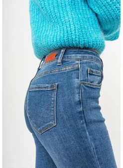 Toxik Jeans L21149 Middelhoog Dark blue denim Best Sale