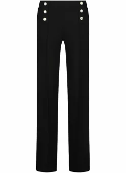 Tramontana Broek Wide Leg Sailor Details 8 zwart Clearance