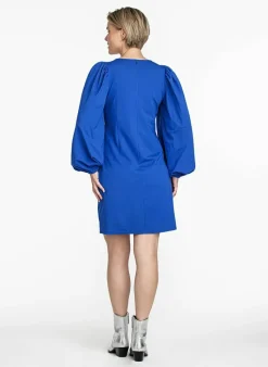 Tramontana Kleed Jersey Puff Sleeves 17 bright blue New