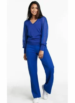 Tramontana Pull V-Neck Fancy Sleeves 15 Outlet