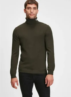 black & gold Trui Van Black And Gold - Bgm-Knit10 zwart Online