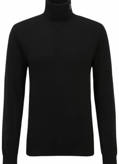 black & gold Trui Van Black And Gold - Bgm-Knit10 zwart Online