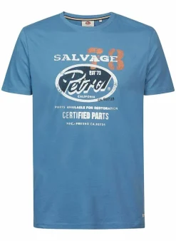 Petrol Tshirt Van - M-1030-Tsr700 coronet blue Cheap