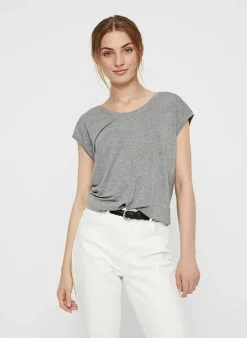 Pieces T-Shirt Van - Pcbillo Noos (Lurex Lijntjes) Bestseller! Reflecting pond Cheap