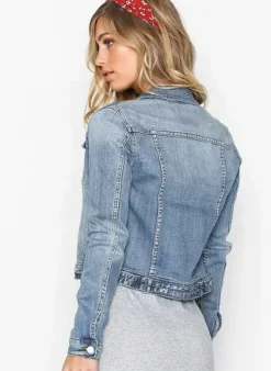 Vila Jeansvest Show (Noos) Light Blue Denim Hot