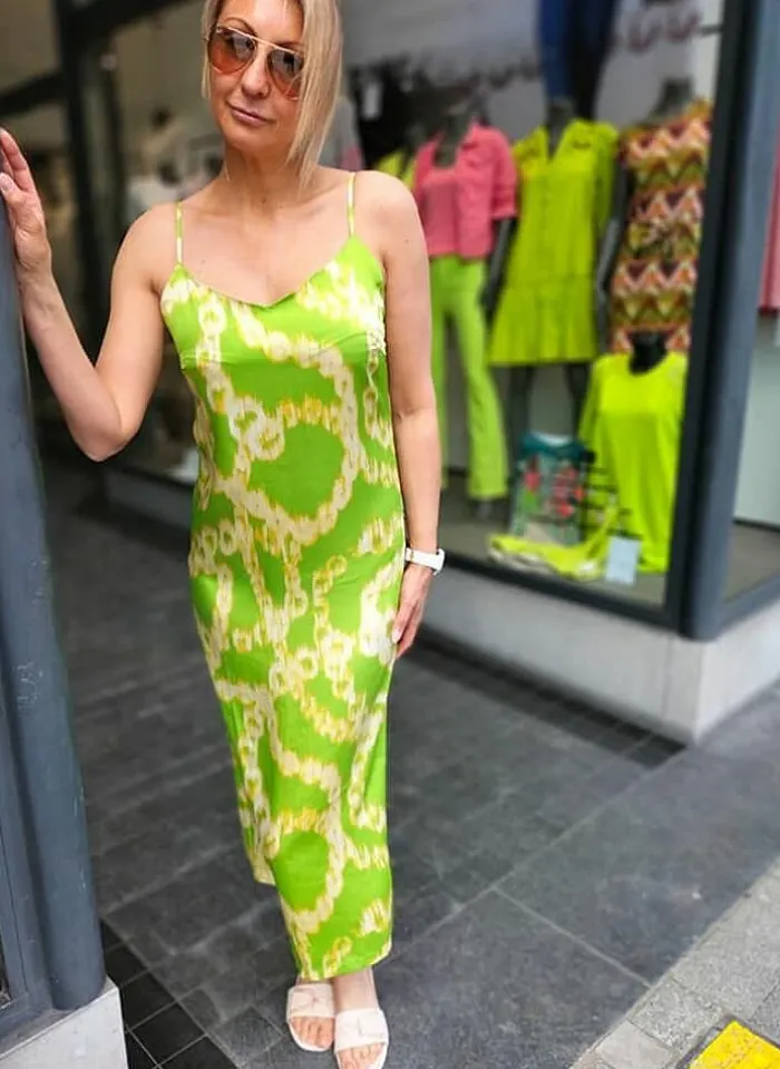 Vila Kleed Vikooki lime Fashion