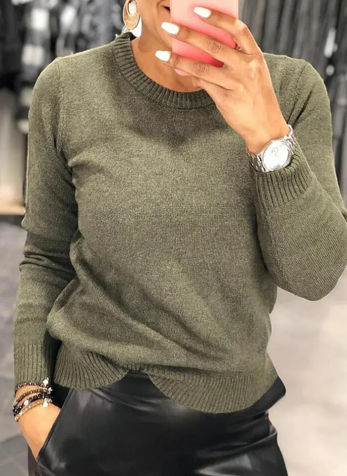 Vila Pull Viril O-Neck (Noos) Fashion