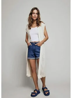Vila Short Vijo (Noos) medium blue denim Clearance
