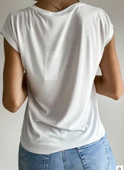 Vila T-Shirt Vimodala (Noos) wit Best